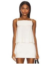 SER.O.YA - Oberteil Aus Leinen Miley - Lyst