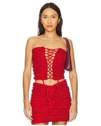 AMOR MIA - Ruffled Top - Lyst