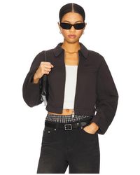 Ganni - Heavy Terry Jersey Bomber - Lyst