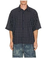 Won Hundred - Maza Check Short Sleeve Shirt - Lyst