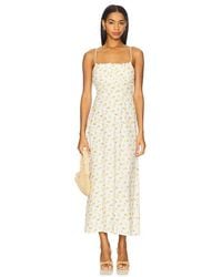 Faithfull the Brand - Phaedra Midi Dress - Lyst