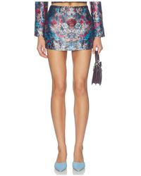 Alice + Olivia - Mace High Rise Mini Skort - Lyst