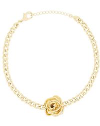 Magda Butrym - Necklace With Rose Pendant - Lyst