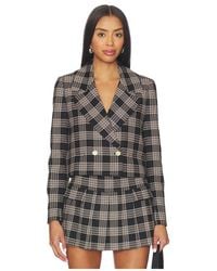 Alice + Olivia - Avery Double Breasted Blazer - Lyst