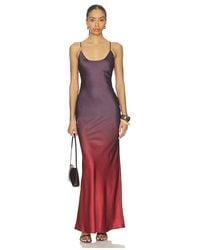 SNDY'S - Amaya Bias Maxi Dress - Lyst