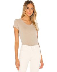 L'Agence - Cory Scoop Neck Top - Lyst