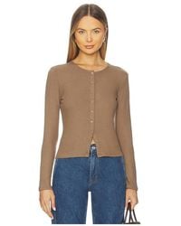 Leset - Lauren Classic Cardigan - Lyst