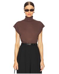 L'academie - 'Academie 'Academie By Marianna Amerson Knit Top En Color Chocolate Talla En - Lyst
