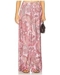 L'Agence - 'Agence Lillian Wide Leg Pant - Lyst