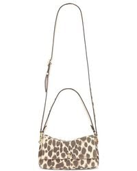 Tory Burch - Charlie Suede Small Shoulder Bag - Lyst