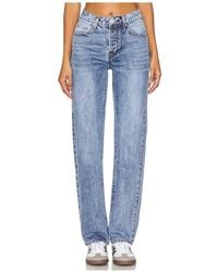 superdown - Lanie Jeans En Color Azul Talla (También En 24, 25, 26, 27, 28, 29, 30) - Lyst