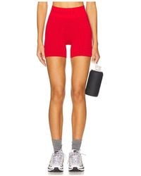 Nagnata - Houndstooth Wool Mini Short - Lyst