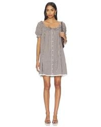 WeWoreWhat - Puff Sleeve Button Up Mini Dress - Lyst