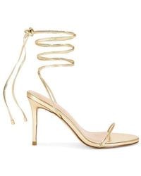 Femme LA - X Revolve 3.0 Barely There Lace Up Heel - Lyst