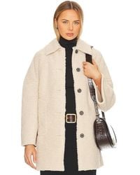 The Great - The Plush Car Coat - Lyst