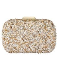 OLGA BERG - Savannah Pebble Clutch - Lyst