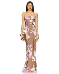 Rococo Sand - Maxi Strapless Dress - Lyst