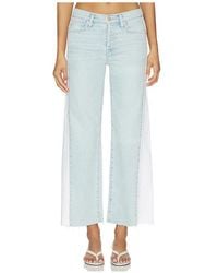 Hudson Jeans - Rosie Seamed Wide Leg Jeans - Lyst