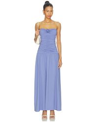 Susana Monaco - Center Gathered Flower Tube Dress - Lyst