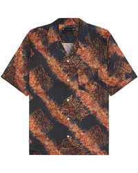 AllSaints - Zipo Short Sleeve Shirt - Lyst