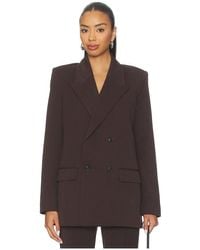 GOOD AMERICAN - Essential Suiting Oversized Blazer - Lyst