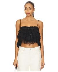 Ronny Kobo - X Revolve Carlton Top En Color Negro Talla (También En M, S) - Lyst