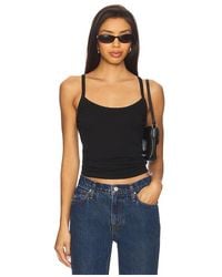 Leset - Pointelle Classic Tank Top - Lyst