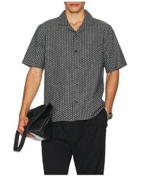 Theory - Camisa Campestre Noll En Color Negro Talla (También En Xxl/2X) - Lyst