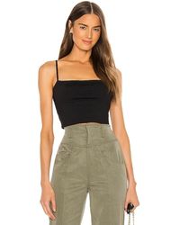 Susana Monaco - Thin Strap Crop Tank - Lyst