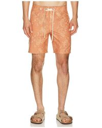 Rhythm - Tally Paisley Swim Trunk - Lyst