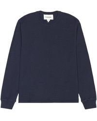 FRAME L/s Duofold - Blue