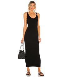 Enza Costa - Silk Rib Ankle Length Tank Dress - Lyst