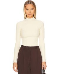 House of Harlow 1960 - X Revolve Ranae Mock Neck Sweater - Lyst