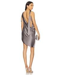 Lovers + Friends - Vestido Lea En Color Roca Talla En - Lyst