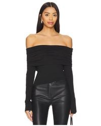 MORE TO COME - Andrea Off Shoulder Top - Lyst