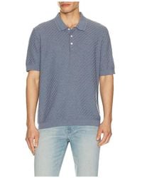 PAIGE - Kiko Sweater Polo en Blue - Lyst