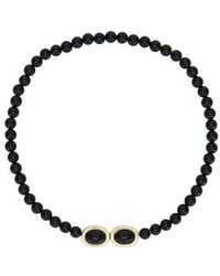 Luv Aj - The Midnight Mesa Beaded Necklace - Lyst