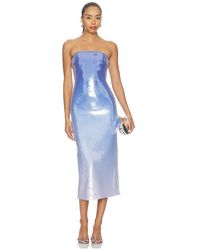 Lovers + Friends - Alora Sequin Midi Dress - Lyst