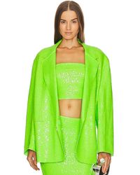 Norma Kamali - Sequin Oversized Double Breasted Jacket - Lyst