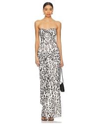 AFRM Peyton Maxi Dress in Blue | Lyst