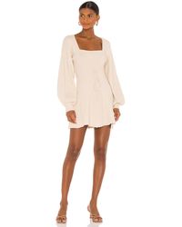 Free People Emmaline Mini Dress - Natur