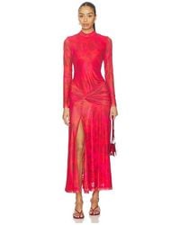 Bardot - Lea Floral Mesh Dress - Lyst