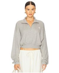 ÉTERNE - ハーフジッパースウェットシャツ - Lyst