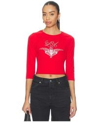 Daydreamer - Daydreaming Raglan Tee - Lyst