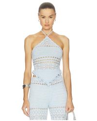 retroféte - Sylvaine Crochet Top - Lyst