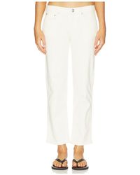 Rag & Bone - Harlow Low Rise Ankle Straight Jeans - Lyst