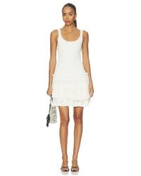 Polo Ralph Lauren - Viscose Cotton Fit & Flare Dress - Lyst
