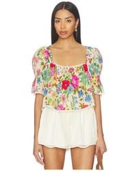 Spell - Valley Of The Dolls Short Sleeve Blouse - Lyst