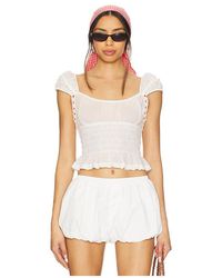 Free People - Ärmelloses Oberteil Top - Lyst