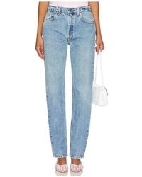aligrace - Vintage Classic Relaxed Straight Jeans - Lyst